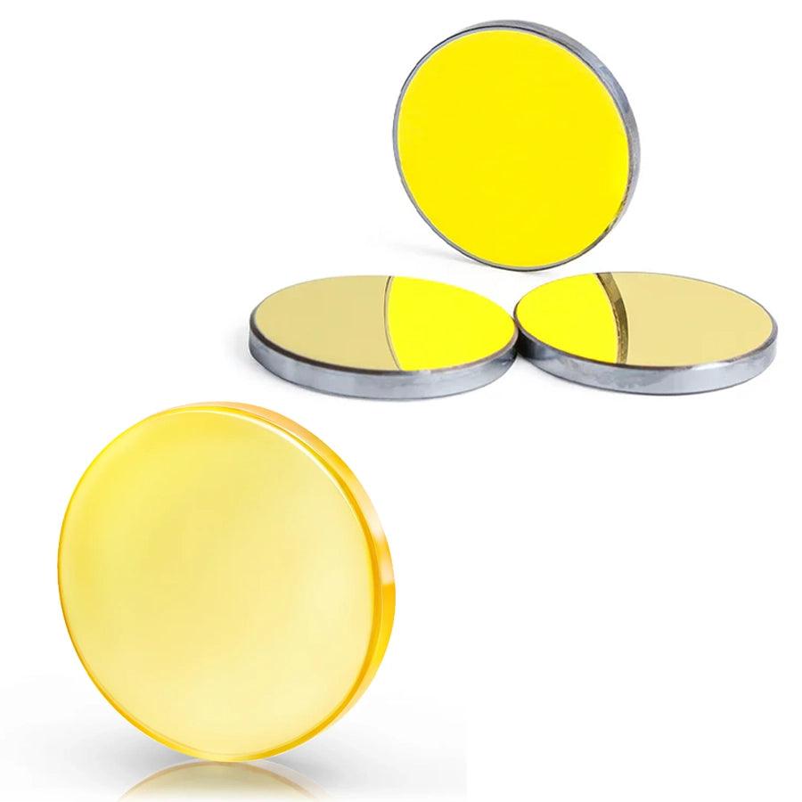 Lens Bundle For Sale CO2 Laser USA CVD ZnSe CO2 Laser Focus Lens+Si Reflective Mirror Lens