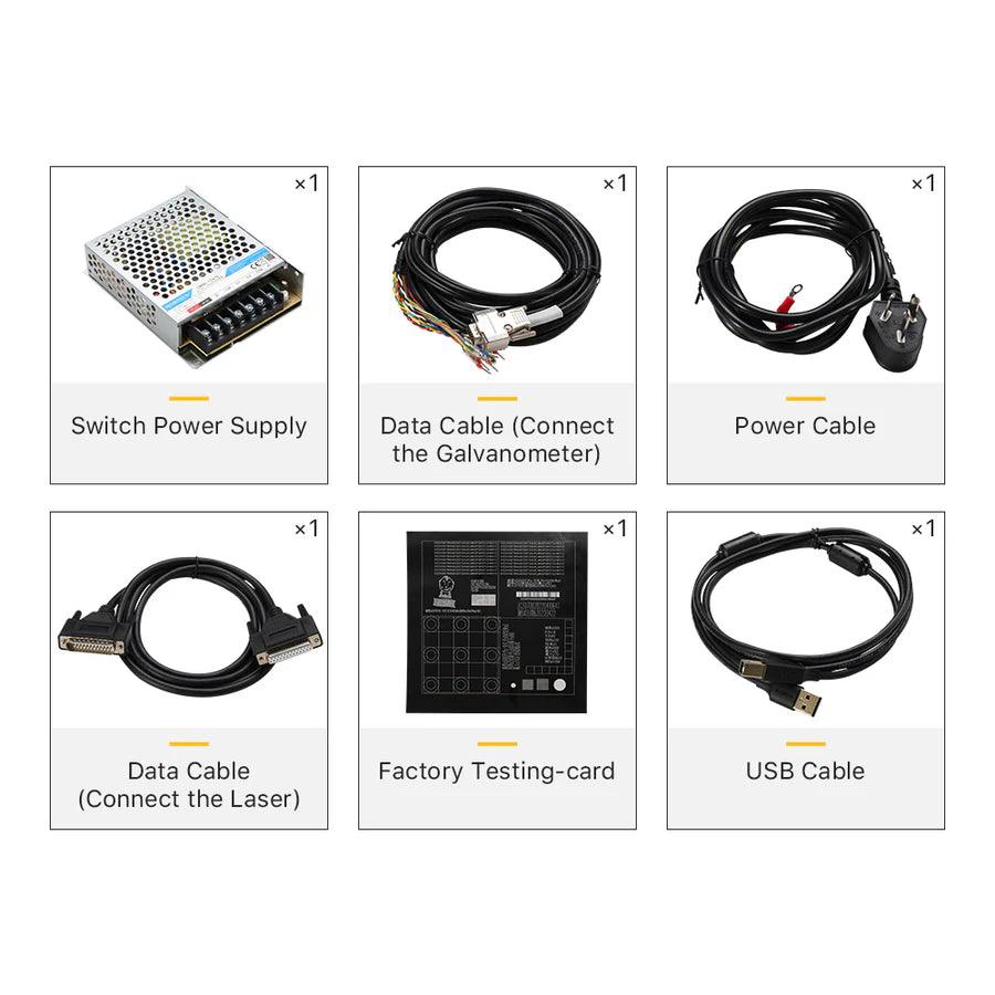 BMLaser G3 PRO Input Aperture 10mm 2.5D Fiber Laser Galvo Scanner Head