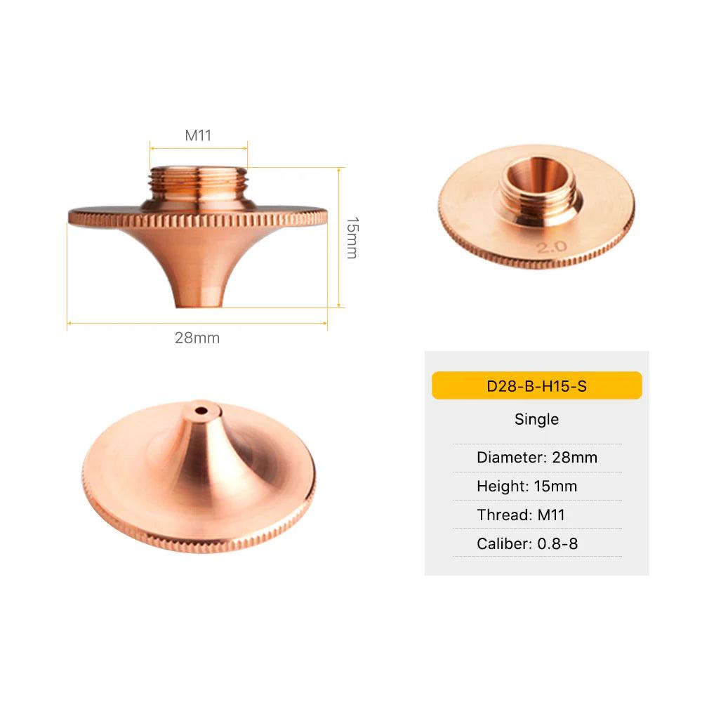 D28 Series B Type Laser Nozzles BMLaser1