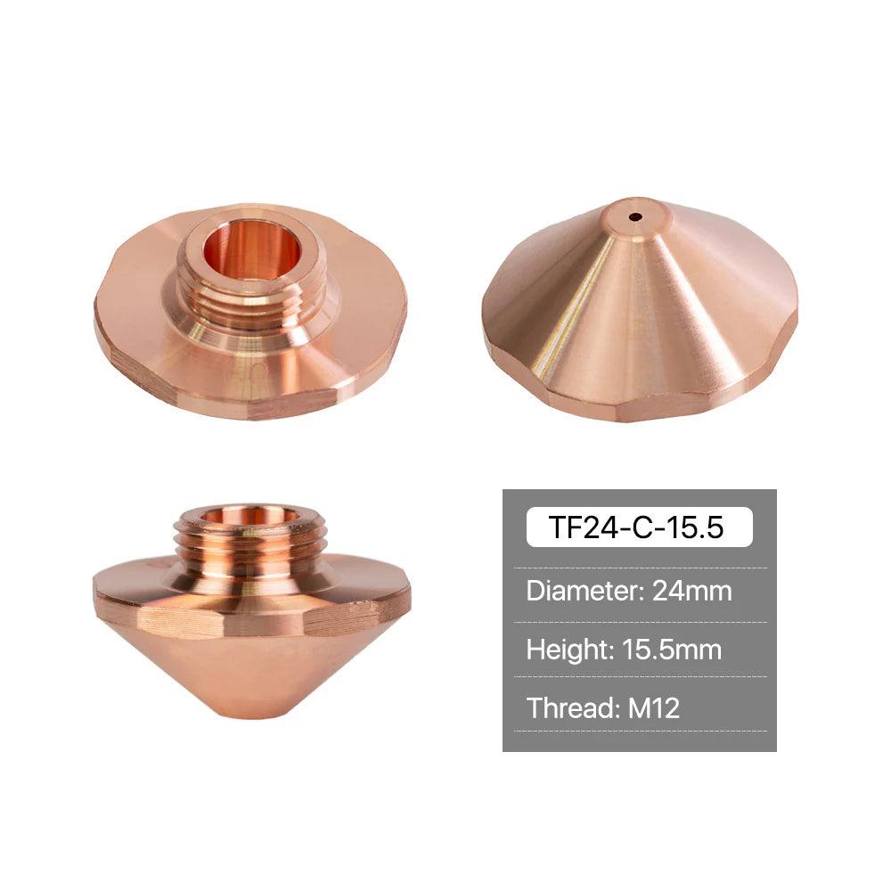Dia.24 TM B Type Single Layer Laser Cutting Nozzles BMLaser4