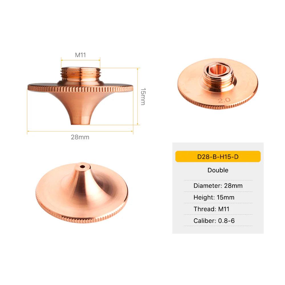 D28 Series B Type Laser Nozzles BMLaser2