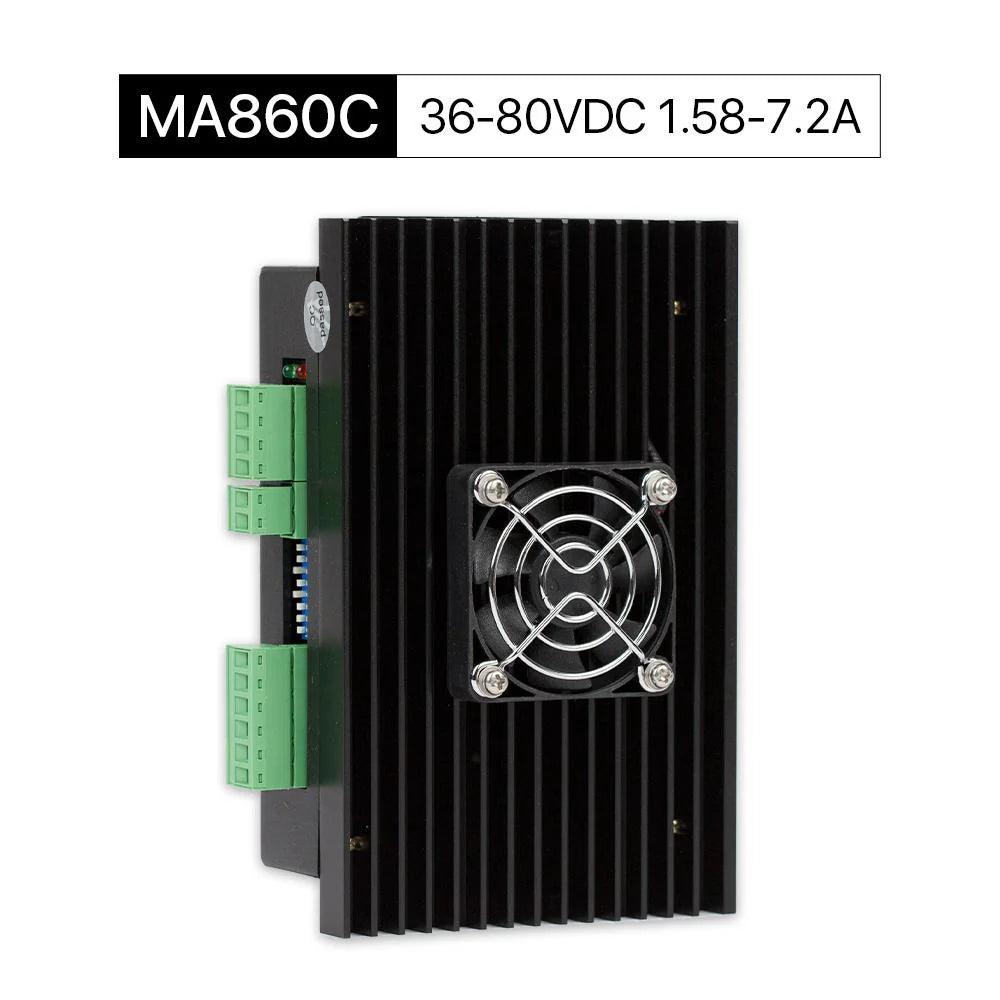 BMLaser MA860C 36-80VDC 1.58-7.2A Leadshine 2 Phase Nema23/34 Stepper Motor Driver