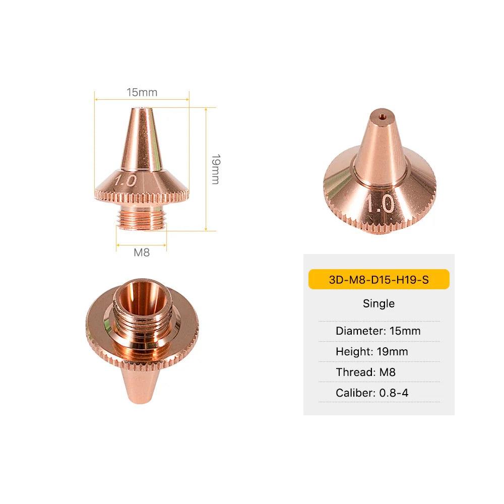 3D M8 Series Laser Nozzles For 3D Laser Cutting BMLaser -3