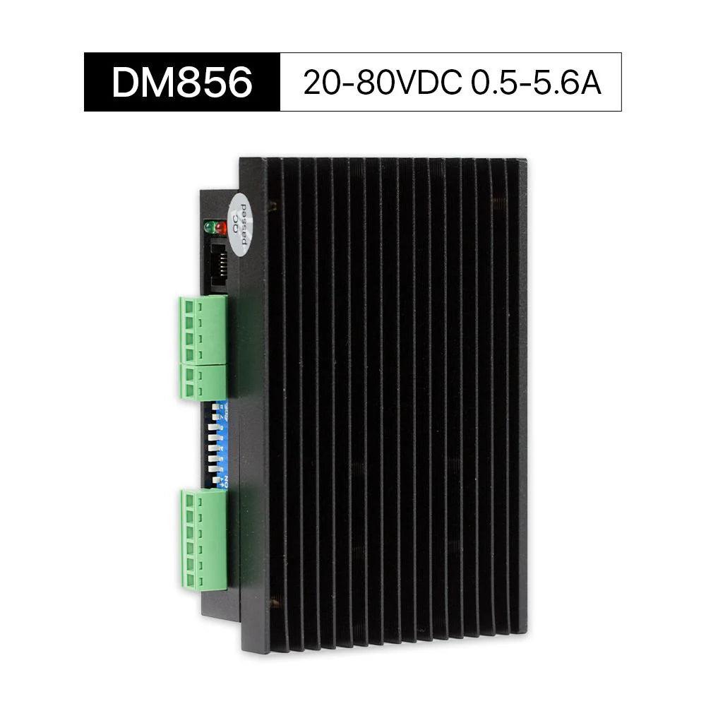 BMLaser DM856 20-80VDC 0.5-5.6A Leadshine 2 Phase Nema23/34 Stepper Motor Driver