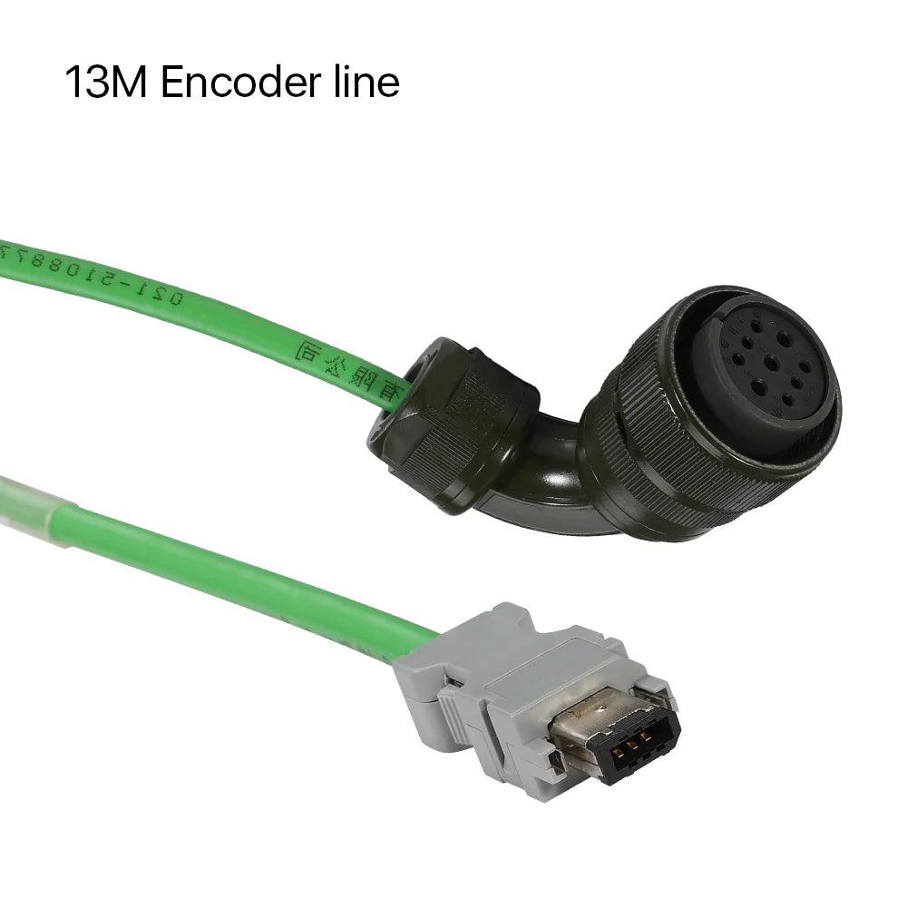 BMLaser 13M Encoder Cable & Power Cable Set For 1.3KW Fuji Servo Motor & Driver Fiber Laser Machine