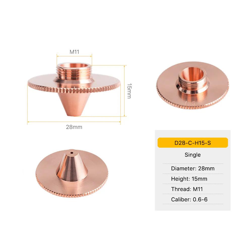 D28 Series C Type Laser Nozzles BMLaser single