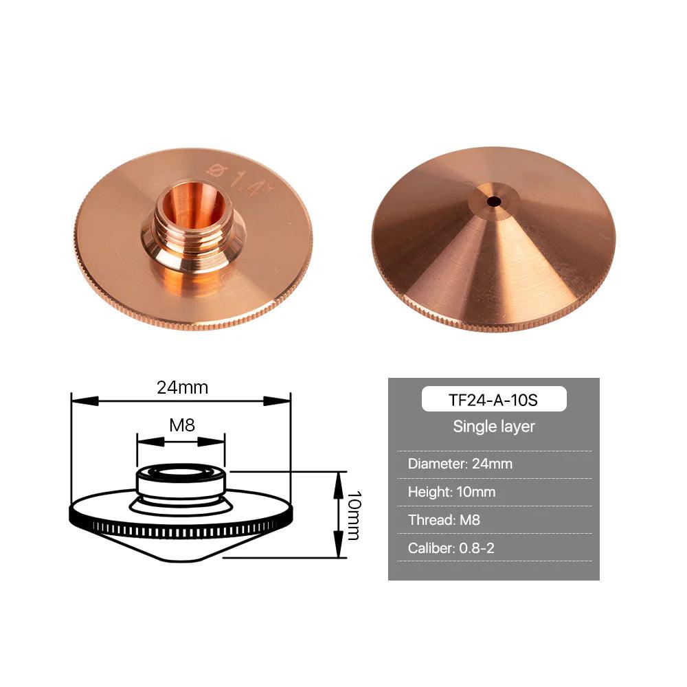 TM A Type Single Layer Laser Cutting Nozzles BMLaser3