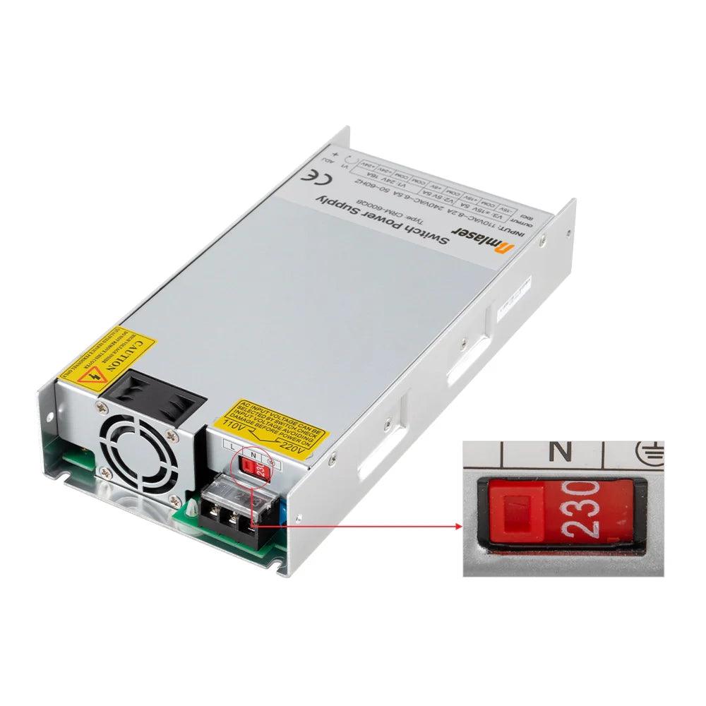 600 W CRM-600QBA 3 в 1 превключващо захранване за лазерно маркиране