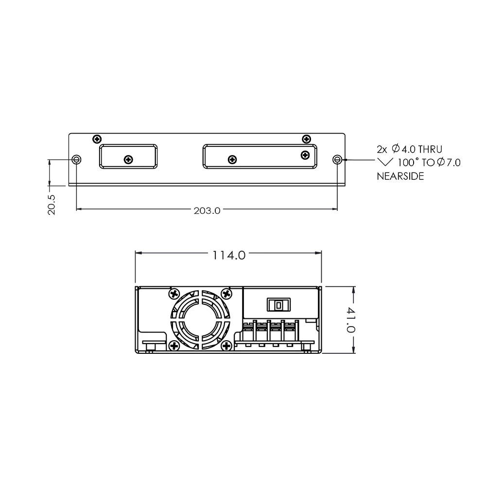 600 W CRM-600QBA 3 в 1 превключващо захранване за лазерно маркиране