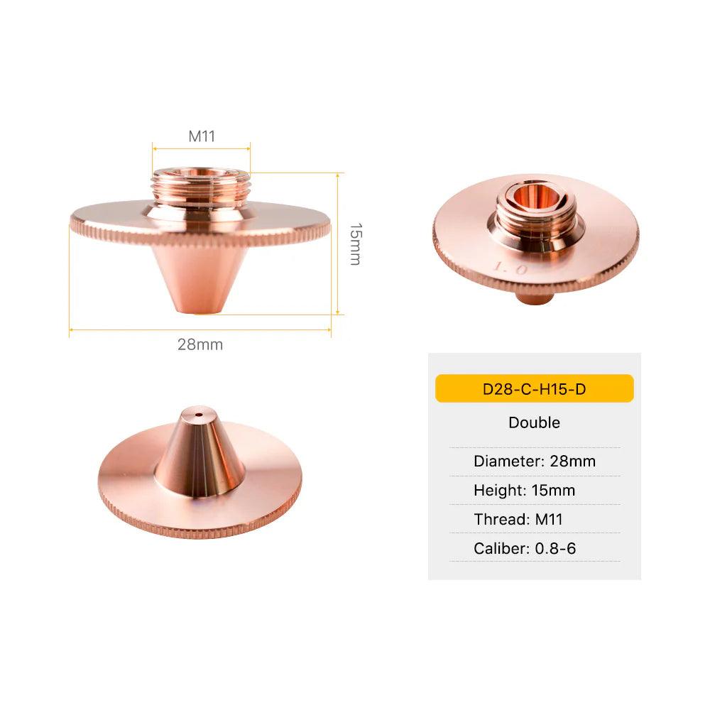 D28 Series C Type Laser Nozzles BMLaser double