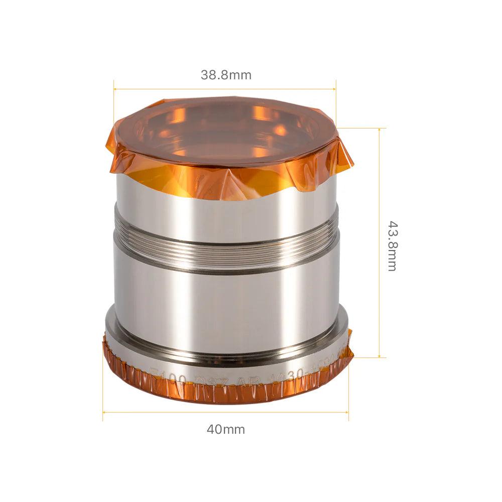 Collimating & Focus Lens With Lens Tube D37 For PT Procutter Cutting Head 15kW BMLaser5