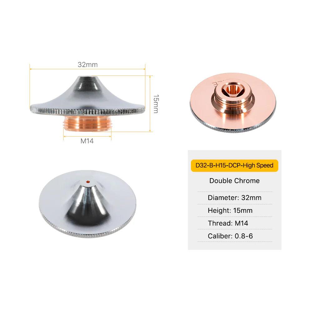 Dia.32 Series B Type Laser Nozzles D32 H15 M14 BMLaser 5