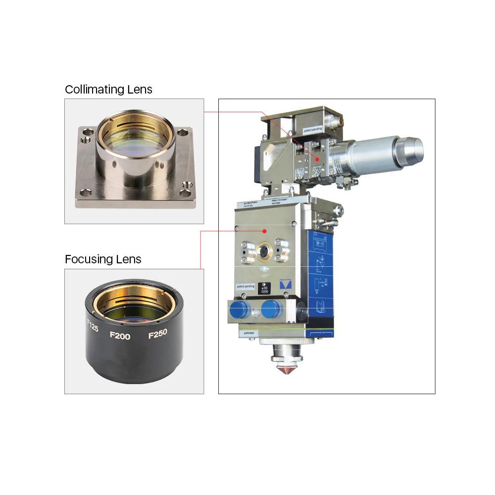 Collimating & Focusing Lens For PT HPSSL Laser Cutting Head BMLaser 5