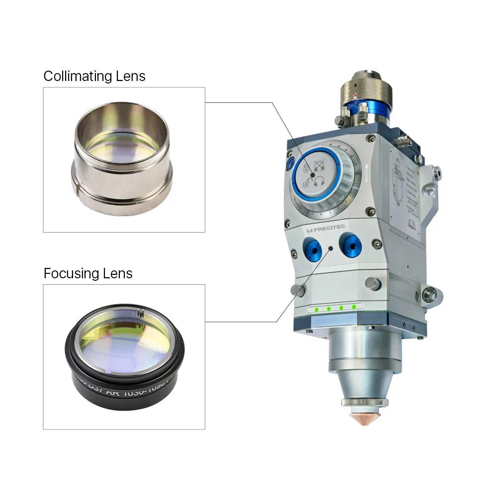Collimating & Focus Lens With Lens Tube For PT Procutter Cutting Head BMLaser 6