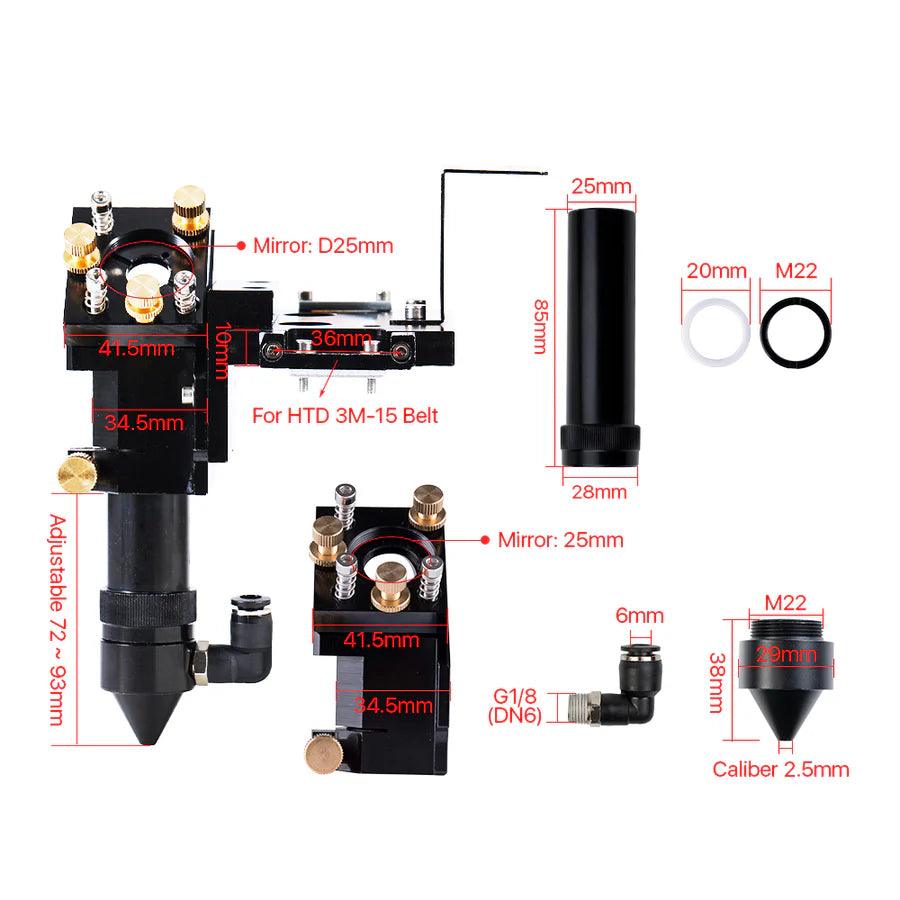 BMLaser E Series Laser Head For Inner Rail
