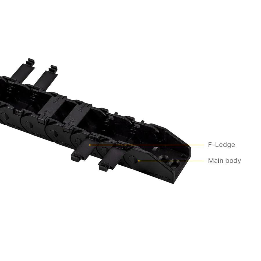 BMLaser J15BF.1.N Semi-Enclosed Interior Opening Cable Drag Chains