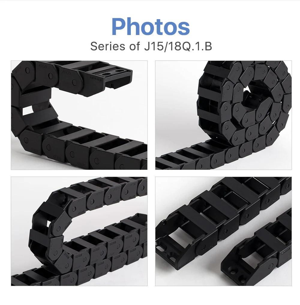 BMLaser J15Q.1.B J18Q.1.B Bridge Type Non-Opening Cable Drag Chains