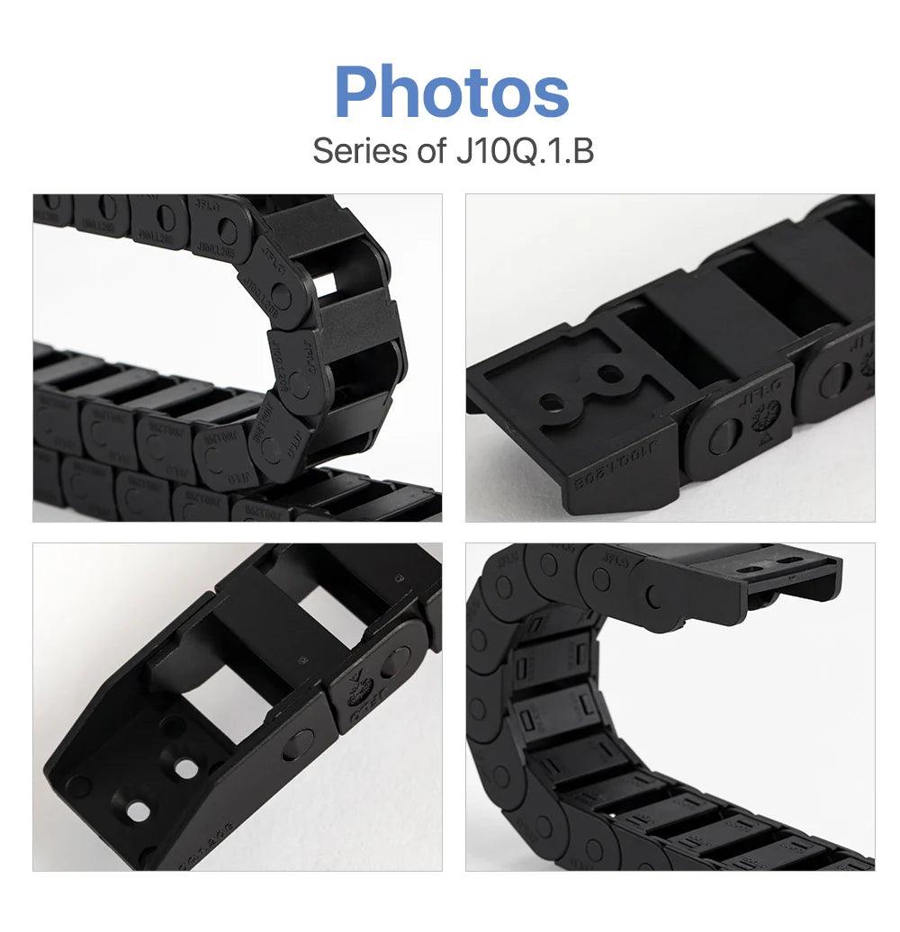BMLaser J10Q.1.B Bridge Type Non-Opening Cable Drag Chains