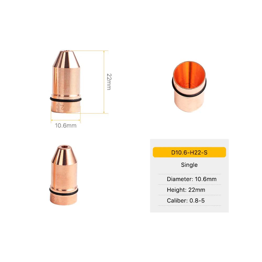 Bullet Series Laser Cutting Nozzles BMLaser 1