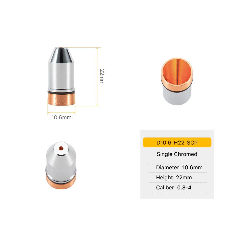 Bullet Series Laser Cutting Nozzles BMLaser 3