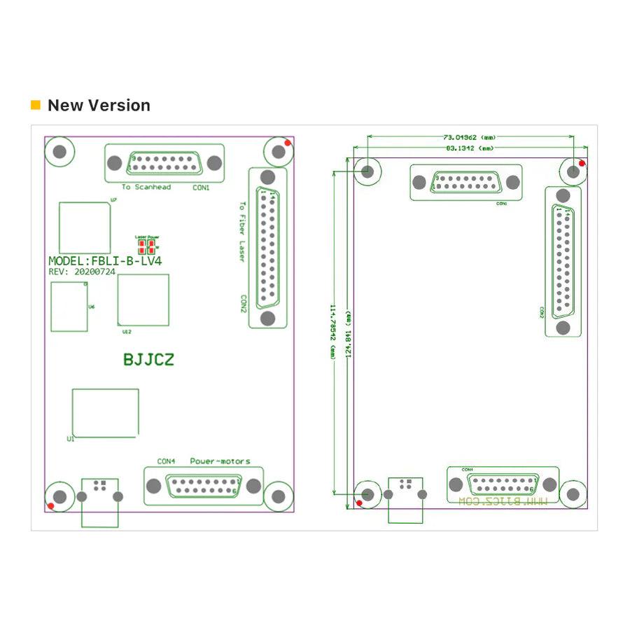 BMLaser JCZ Fiber Lite Marking Control Card