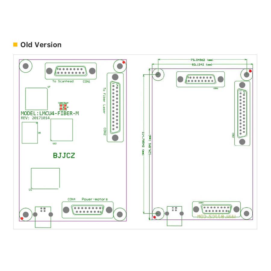 BMLaser JCZ Fiber Lite Marking Control Card