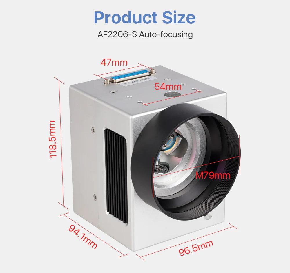Auto-Focusing Fiber Galvo Scanner Head BMLaser