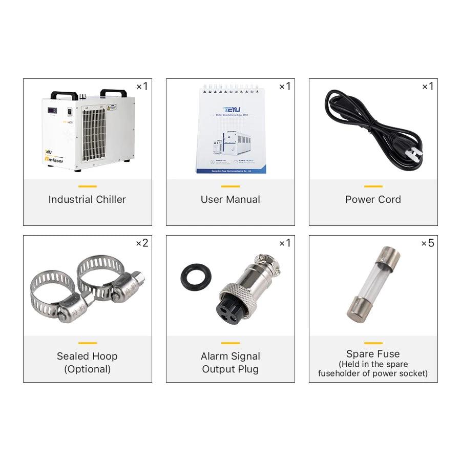 BMLaser CW5200 Industrial Chiller For 150W CO2 Laser Tube
