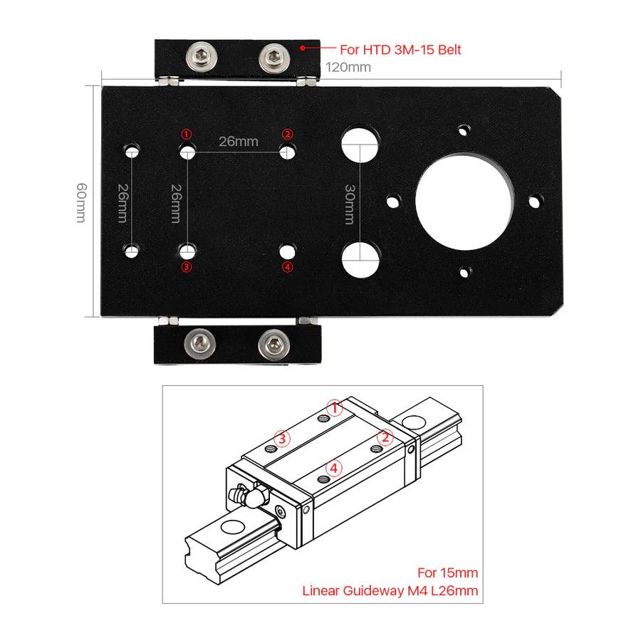 BMLaser E Series Black CO2 Laser Head