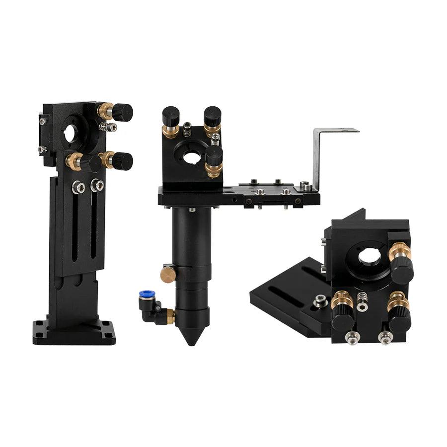 BMLaser E Series Black CO2 Laser Head Set With Focus Lens & Reflective Mirror*3