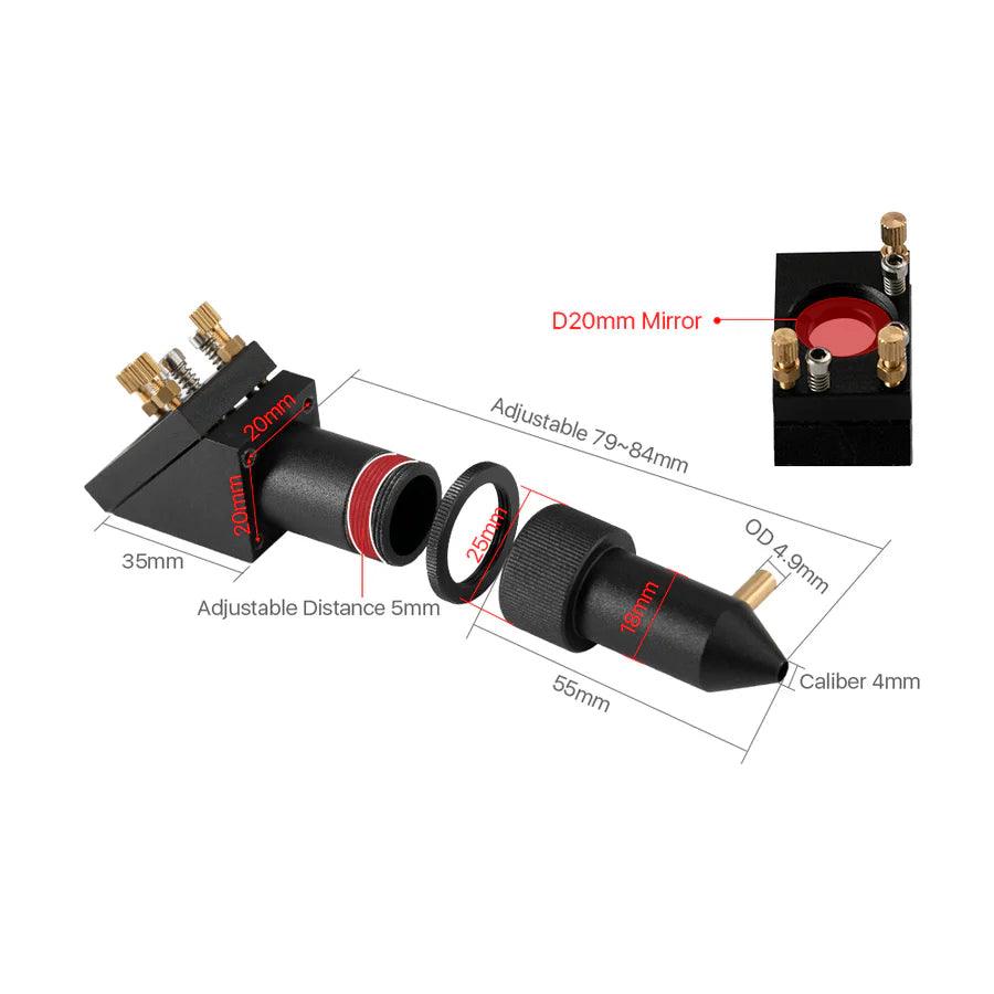 BMLaser K Series Black Laser Head Set
