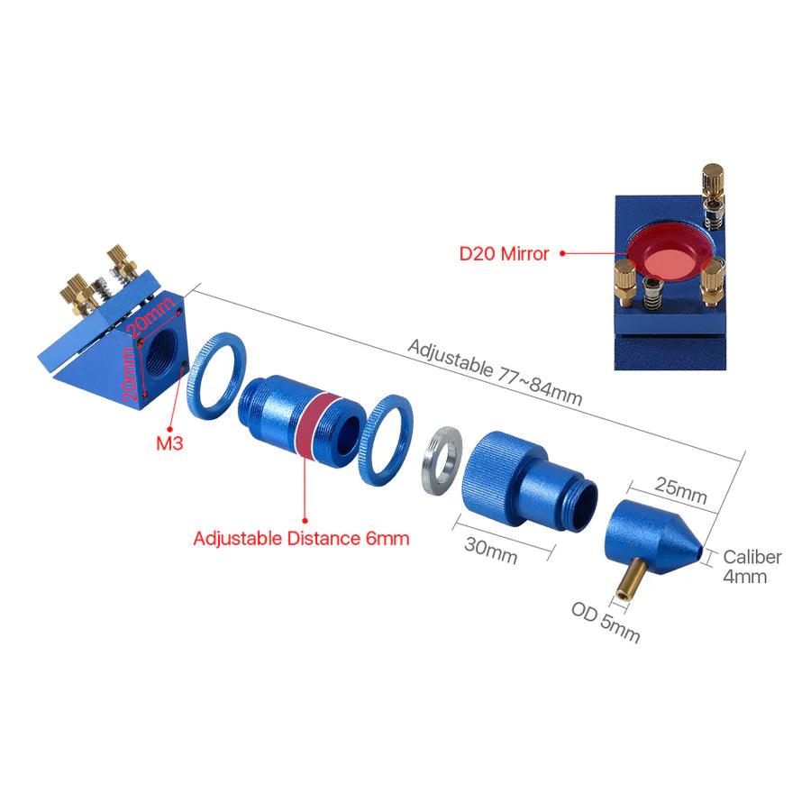 BMLaser K Series K4060 Laser Head Set Blue