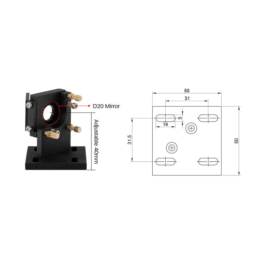 BMLaser K Series Black Laser Head Set