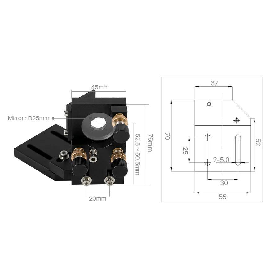 Комплект лазерной головки BMLaser C Series Black CO2