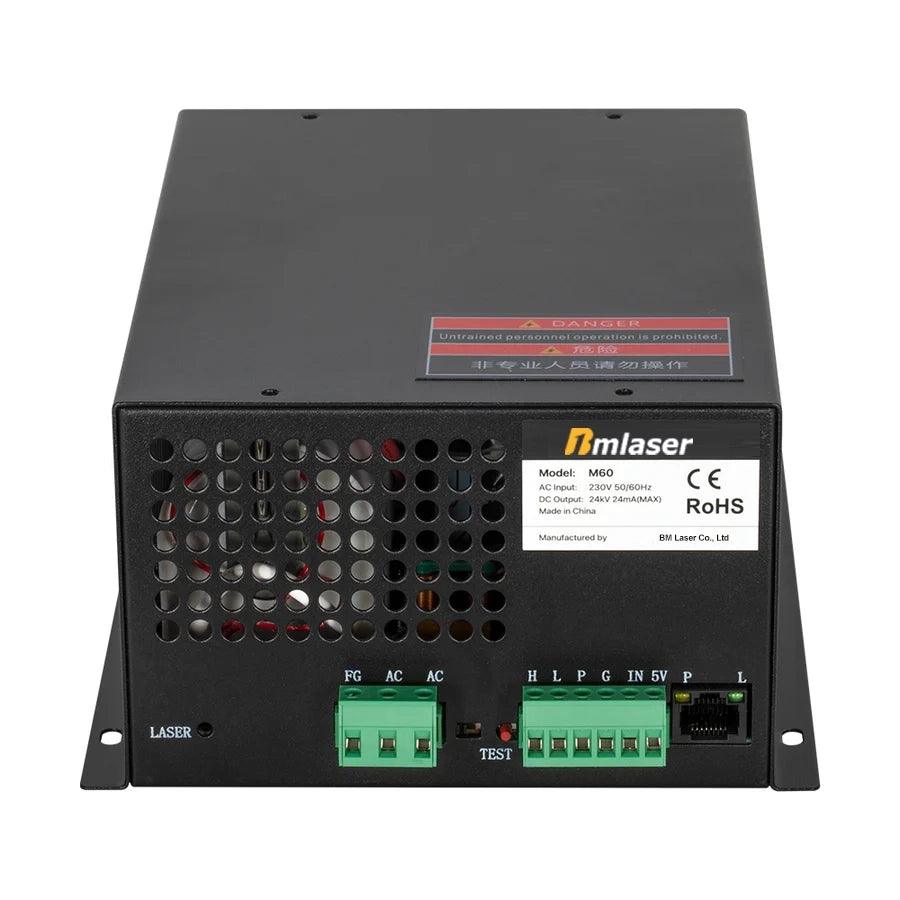 BMLaser 60W 115/230V MYJG CO2 Power Supply