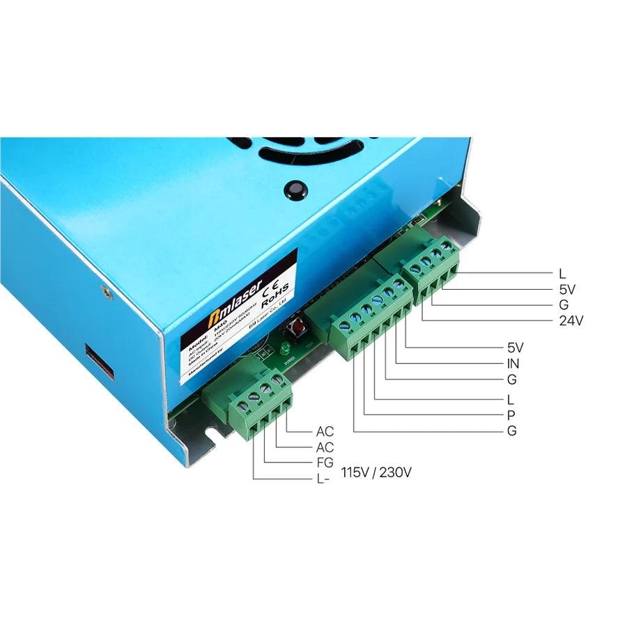 BMLaser 35-50W MYJG-40 OG CO2 Power Supply