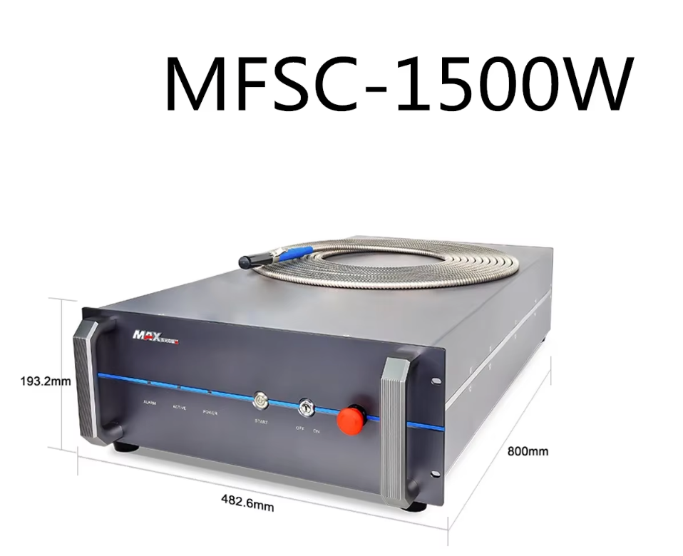 MAX fiber laser source BMLaser-1500w