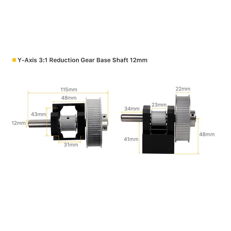 BMLaser Mechanical Parts Reduction Gear Base for Laser Machine