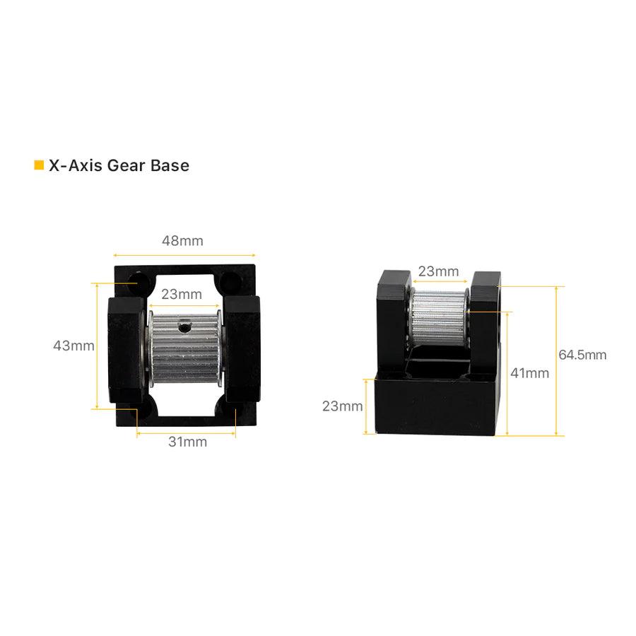 BMLaser Mechanical Parts Reduction Gear Base for Laser Machine
