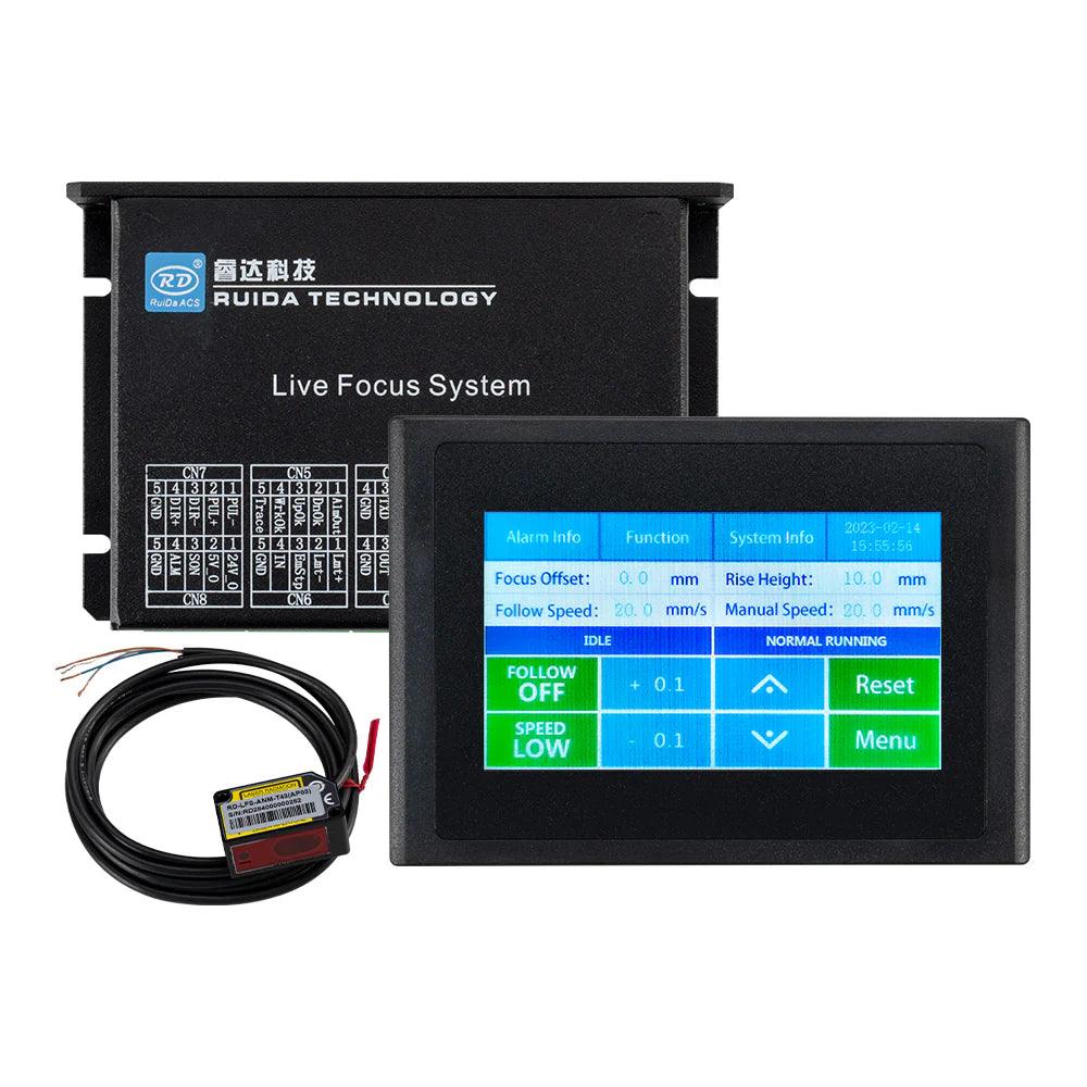 BMLaser Non-Metal Height Controller Ruida Live Focus System For Laser Machine