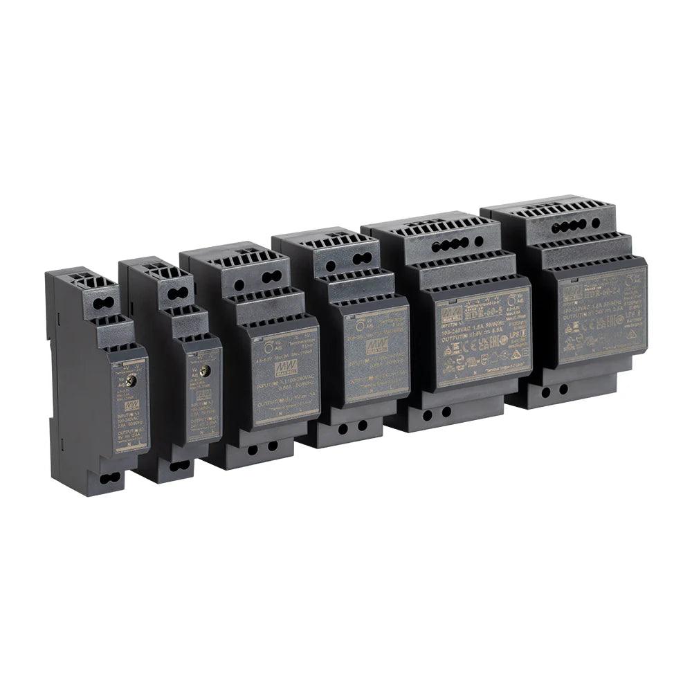 Оригинално MW HDR-15 30 60 серия 5V 24V релсово захранване