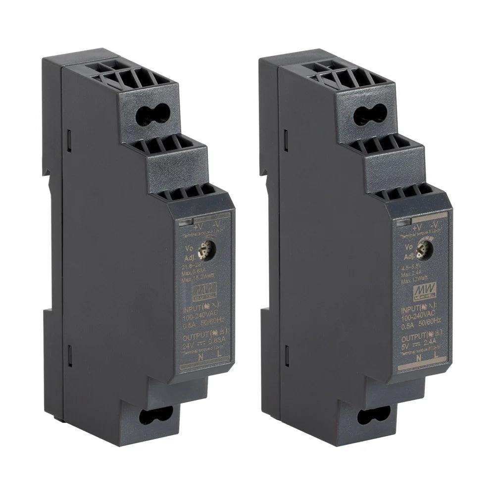 Оригинално MW HDR-15 30 60 серия 5V 24V релсово захранване