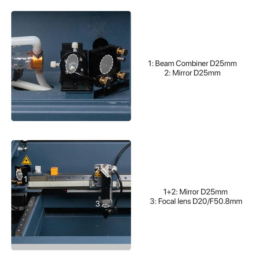 BMLaser CR Series Russ OEM 70W CO2 Engraver Cutting Machine with working area 20"X12"