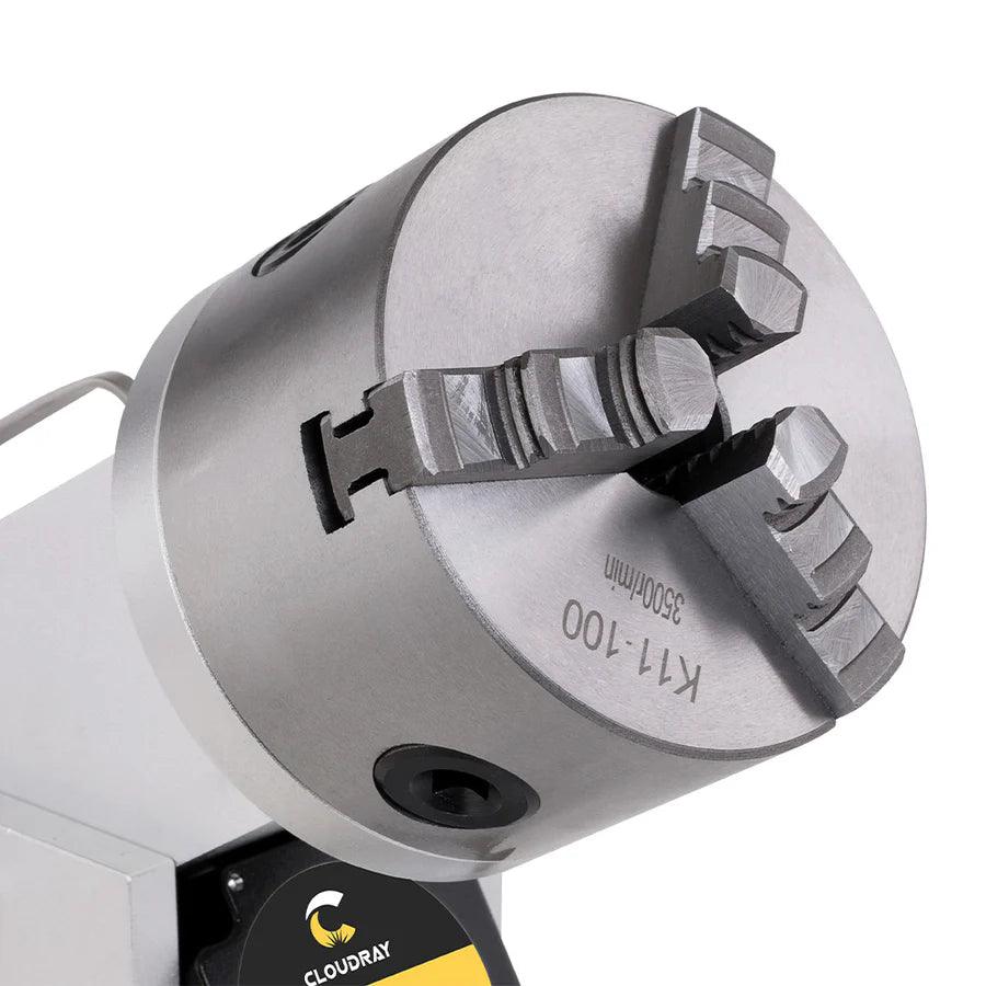BMLaser D69 D80 D100 D125 B Series 3 Jaw Chuck Rotary Attachment Set