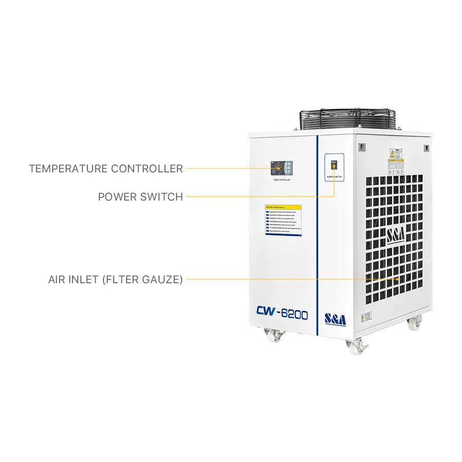 BM Laser CW-6200 Industrial Water Chiller (Not in Stock, Consult before your purchase)