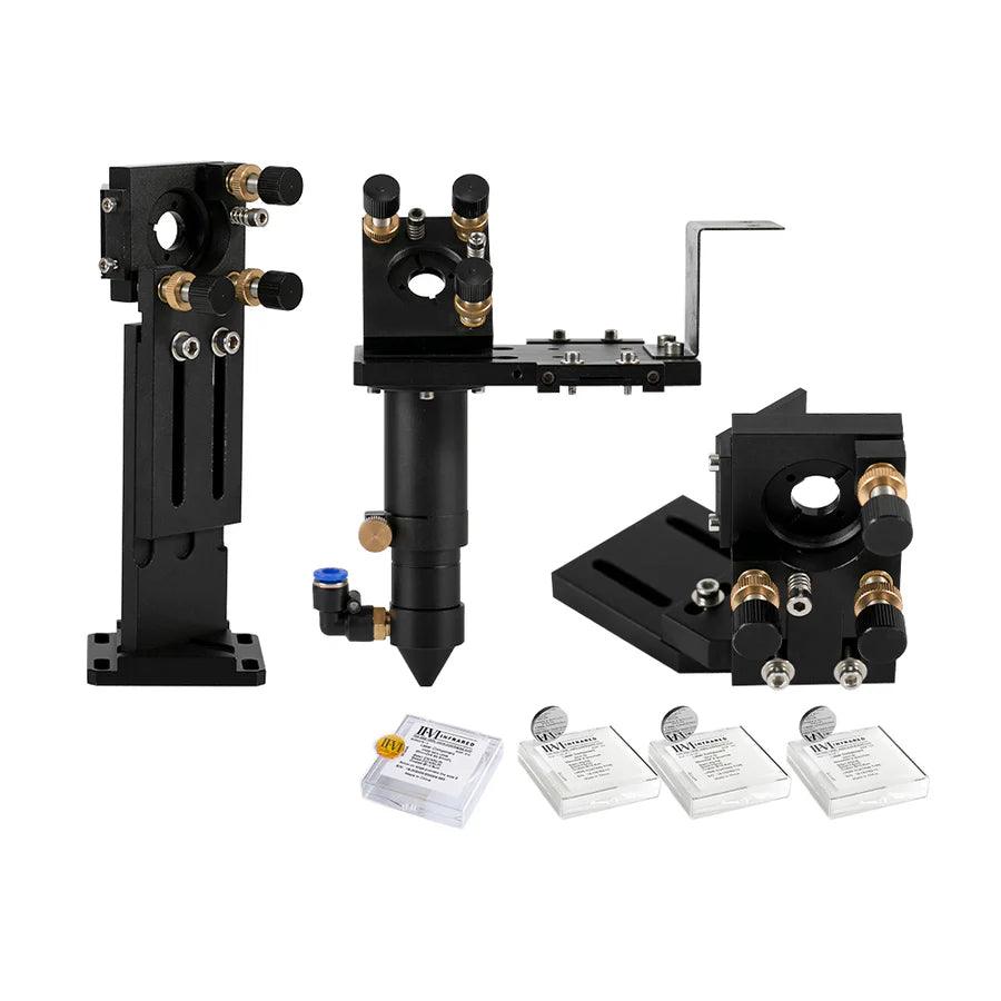 BMLaser E Series Black CO2 Laser Head Set With Focus Lens & Reflective Mirror*3
